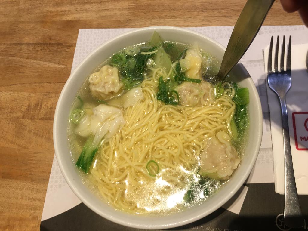 中式汤面
