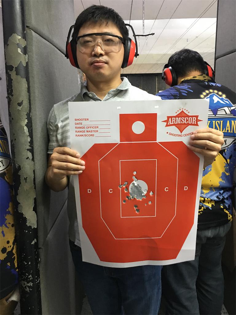 宿务旅游之真枪实弹打枪射击打靶shooting，菲同凡想系列之二十三