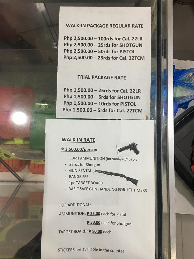 宿务旅游之真枪实弹打枪射击打靶shooting，菲同凡想系列之二十三