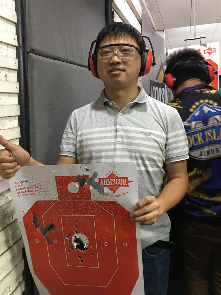 宿务旅游之真枪实弹打枪射击打靶shooting，菲同凡想系列之二十三